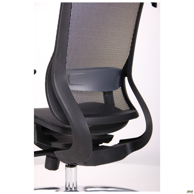 Крісло Coder Black, Alum, Black AMF