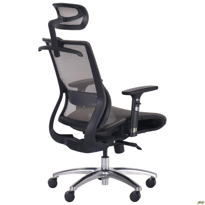 Крісло Coder Black, Alum, Grey AMF