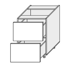 Кухонна секція Вінтаж нижня 80Н2ШХ/820 Телескоп VN-081W/9003 MiroMark