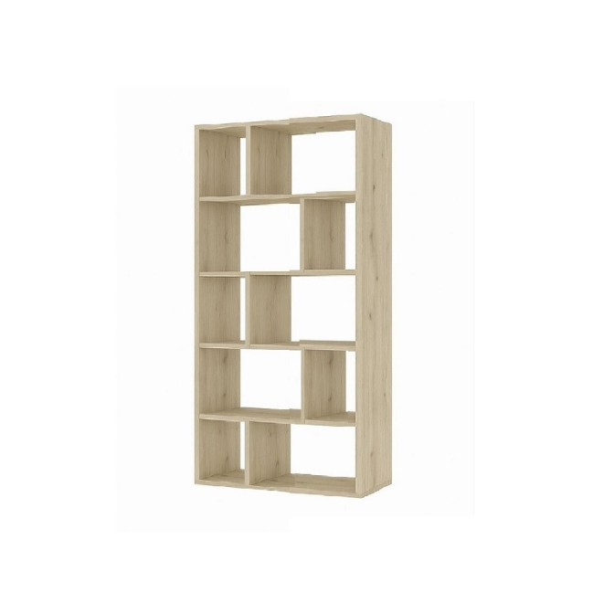 Стеллаж Тетрис Дуб Белый Мир Мебели