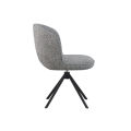 Стул поворотный R-160 графитовый  +  черный Vetro mebel