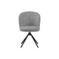 Стул поворотный R-160 графитовый  +  черный Vetro mebel