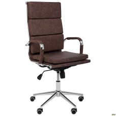 Кресло Slim FX HB Хром Tilt WAX Coffee AMF