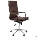 Крісло Slim FX HB Хром Tilt WAX Coffee AMF