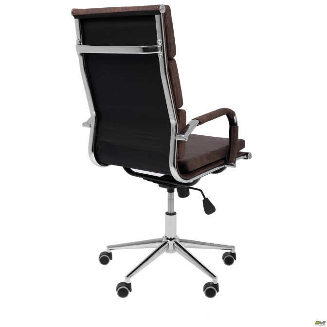 Крісло Slim FX HB Хром Tilt WAX Coffee AMF