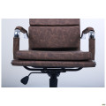 Крісло Slim FX HB Хром Tilt WAX Coffee AMF