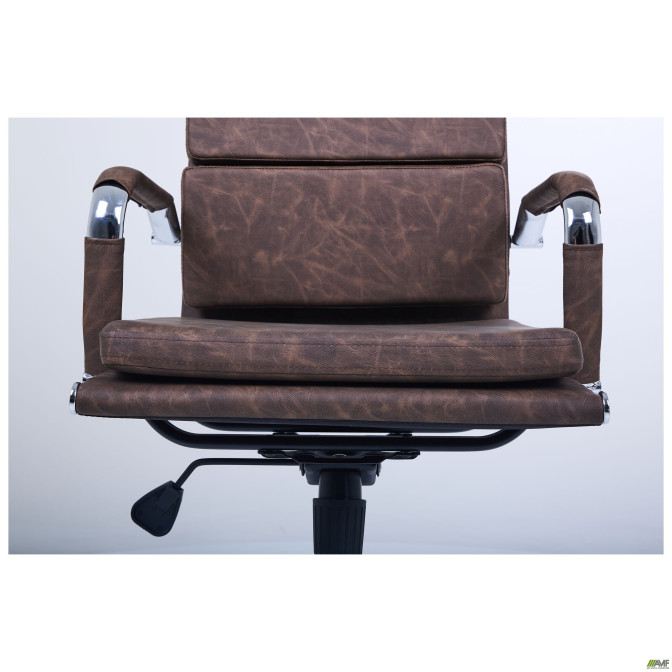 Крісло Slim FX HB Хром Tilt WAX Coffee AMF