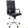 Крісло Slim FX HB Хром Tilt WAX Black Grey AMF