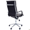 Крісло Slim FX HB Хром Tilt WAX Black Grey AMF