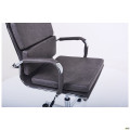 Крісло Slim FX HB Хром Tilt WAX Black Grey AMF