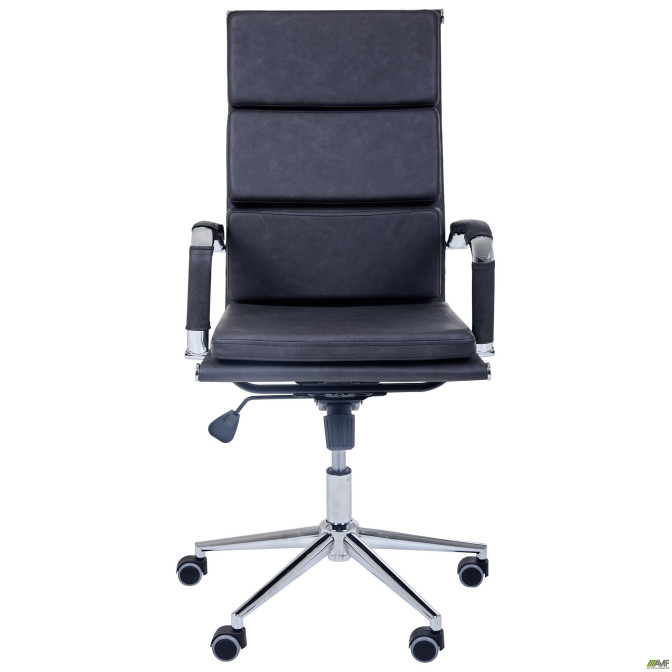 Крісло Slim FX HB Хром Tilt WAX Dark Grey AMF
