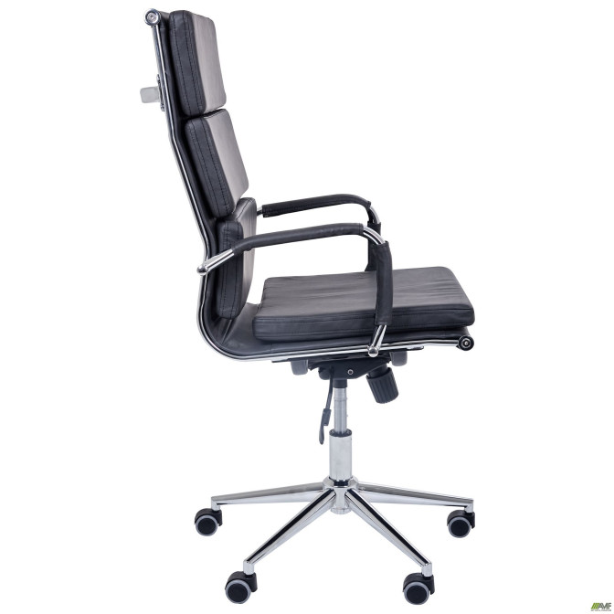 Крісло Slim FX HB Хром Tilt WAX Dark Grey AMF