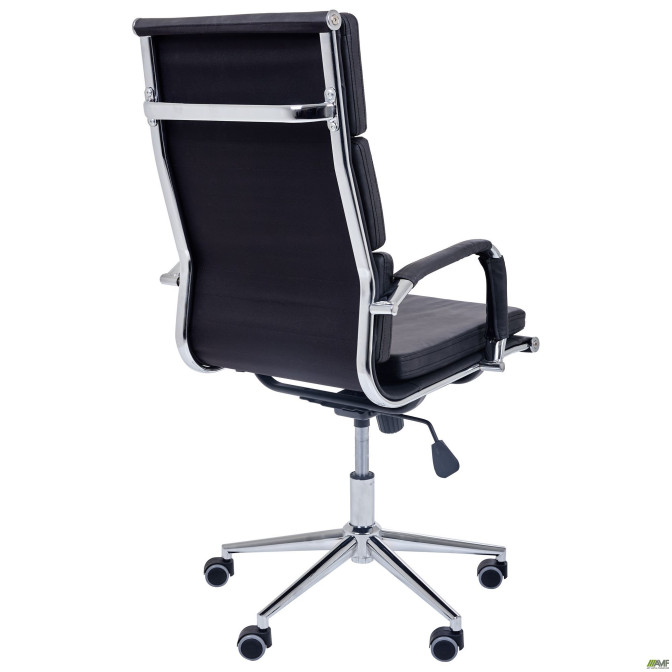 Крісло Slim FX HB Хром Tilt WAX Dark Grey AMF