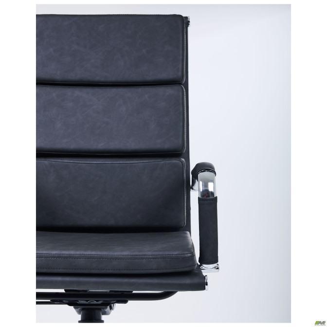 Крісло Slim FX HB Хром Tilt WAX Dark Grey AMF