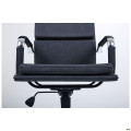 Крісло Slim FX HB Хром Tilt WAX Dark Grey AMF