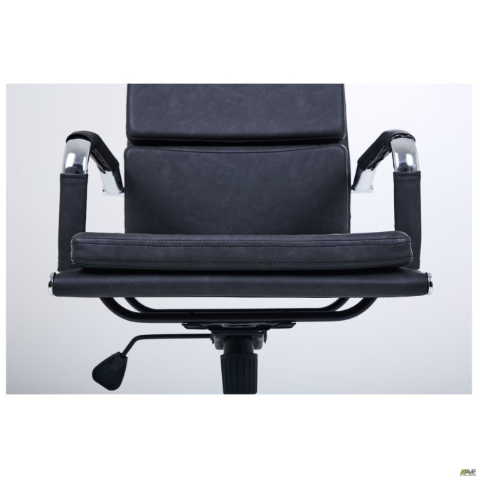 Крісло Slim FX HB Хром Tilt WAX Dark Grey AMF