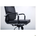 Крісло Slim FX HB Хром Tilt WAX Dark Grey AMF