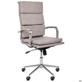 Кресло Slim FX HB Хром Tilt WAX Light Grey AMF