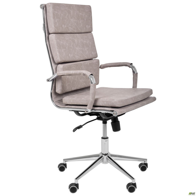 Кресло Slim FX HB Хром Tilt WAX Light Grey AMF