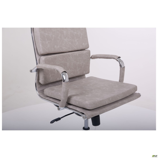Кресло Slim FX HB Хром Tilt WAX Light Grey AMF