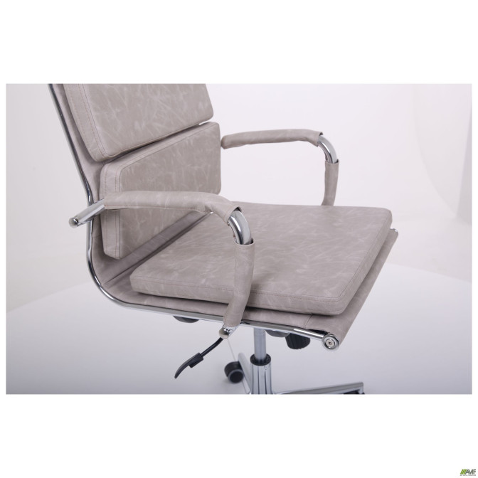 Кресло Slim FX HB Хром Tilt WAX Light Grey AMF