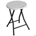 Складний табурет Seat 450*370*370 Пластик Білий AMF У-1