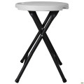 Складний табурет Seat 450*370*370 Пластик Білий AMF У-1