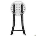 Складний табурет Seat 450*370*370 Пластик Білий AMF У-1