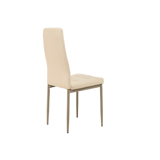 Стул N-66-2 бежевый  +  капучино Vetro mebel