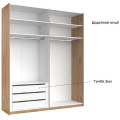 Шкаф-купе 2,0х2,4 Фемели / Family Глянец Белый MiroMark FM-85-WB