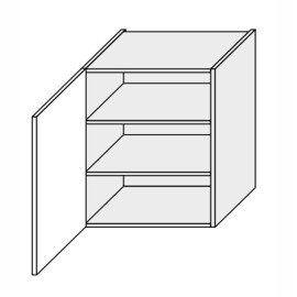Кухонна секція Глорі верхня 50В/720 1дв GL-450W/01 MiroMark