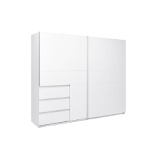 Шкаф-купе 2.5м 2Дв Вильма / Wilma Белый MiroMark WL-26-WB