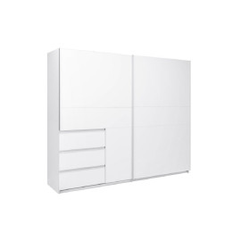 Шафа-купе 2.5м 2Дв Вільма / Wilma Білий MiroMark WL-26-WB