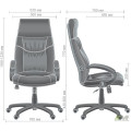 Крісло Нілон WAX Dark Grey AMF
