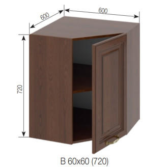 Кухонная секция верхняя 60*60 Роксана Мир мебели 