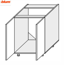 Кухонна секція Вінтаж нижня 80НМ/820 2дв Мийка Pro Blum VN-087W/9003 MiroMark