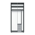 Шкаф 2Д Лана 2100 Київський Стандарт