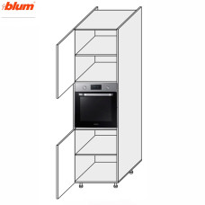 Кухонна секція Мері Пенал 60ПД/2140 Духовка Pro Blum MR-765W/9003gl MiroMark