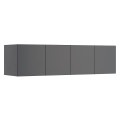 Антресоль 4Дв Дони / Doni Графит MiroMark DN-04-GT