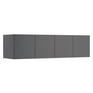 Антресоль 4Дв Дони / Doni Графит MiroMark DN-04-GT