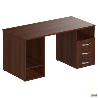 Тумбовый стол МГ-53 R (1500х720х750) орех черный AMF