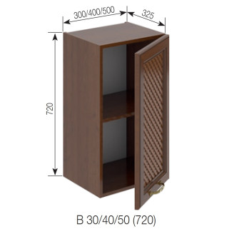 Кухонная секция верхняя В 40 Роксана Мир мебели