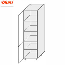 Кухонна секція Мері Пенал 60П/2140 Pro Blum MR-764W/9003gl MiroMark