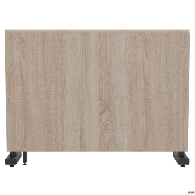 Раскладной стол Fold 2 FL2 1400 (1380/210х1000х750Н) черный/Дуб Сонома AMF