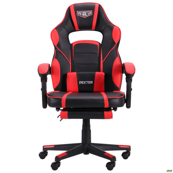 Кресло VR Racer Dexter Webster черный/красный AMF