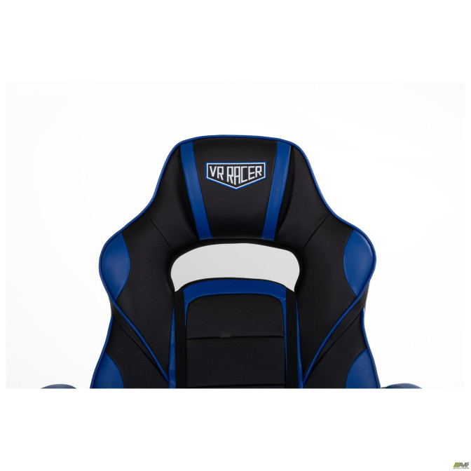 Кресло VR Racer Dexter Webster черный/синий AMF