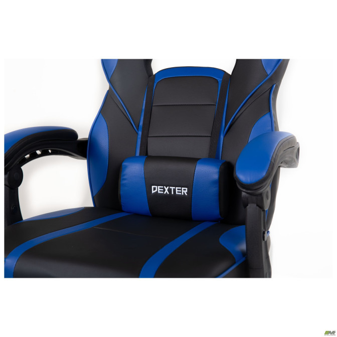 Кресло VR Racer Dexter Webster черный/синий AMF