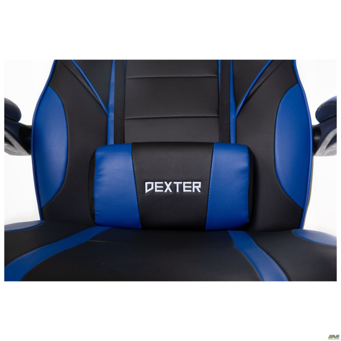 Кресло VR Racer Dexter Webster черный/синий AMF