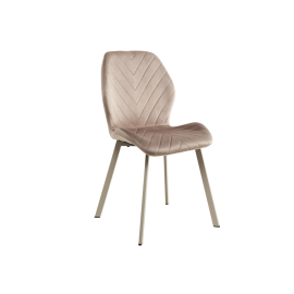 Стілець N-54 капучино велюр  +  капучино Vetro mebel