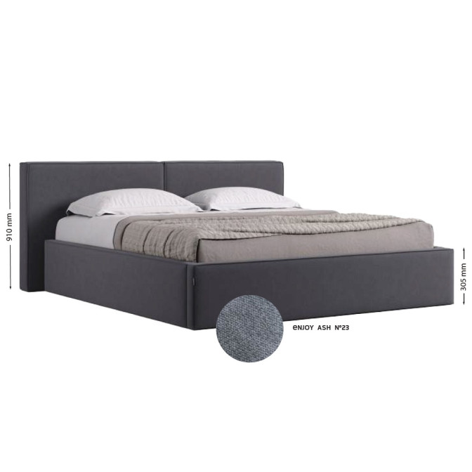 Кровать Мягкая обивка 1,6x2,0 Дуо / Duo MiroMark SF-36-DU 